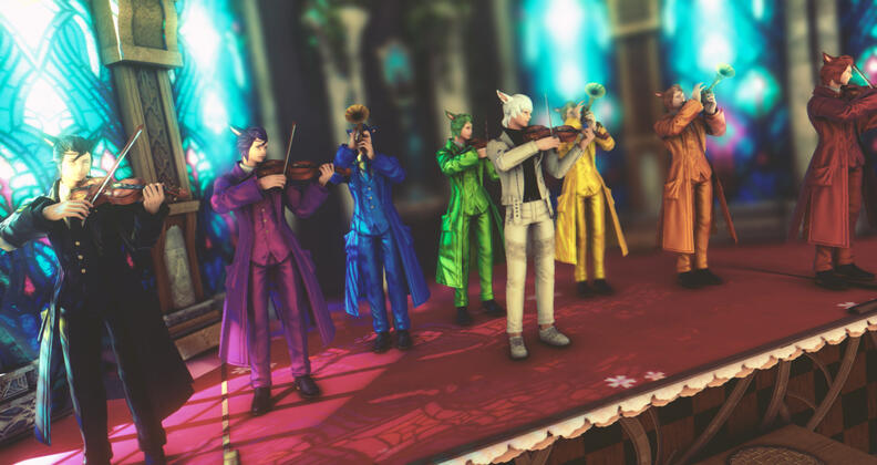 A Bard performance at Tavern Night